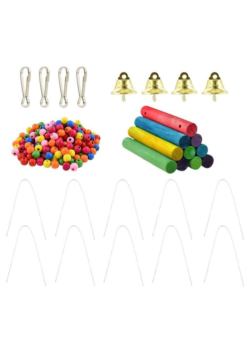 NIBEMINENT 29Pcs Diy Parrot Bird Swing Ladder Set - Image 1