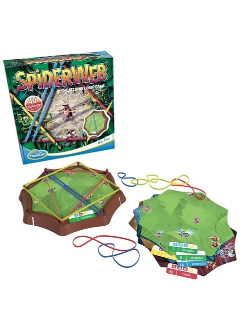 Think Fun Spiderweb: A Bug-Catching Logic Game for Ages 8+