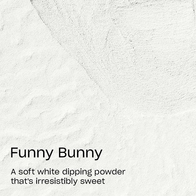 OPI Powder Perfection Funny Bunny | Sheer Soft White CrÃ¨me Nail Dipping Powder | Acrylic Alternative - Image 3