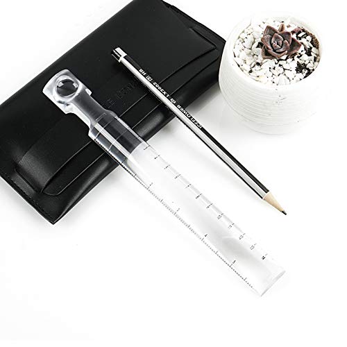 IPENNY 6-Inch Data Processing Magnifying Ruler, 2X Bar Magnifier, 2X Stick Bar Magnifying Ruler for Reading Books, Magazine, and Small Print - Image 4