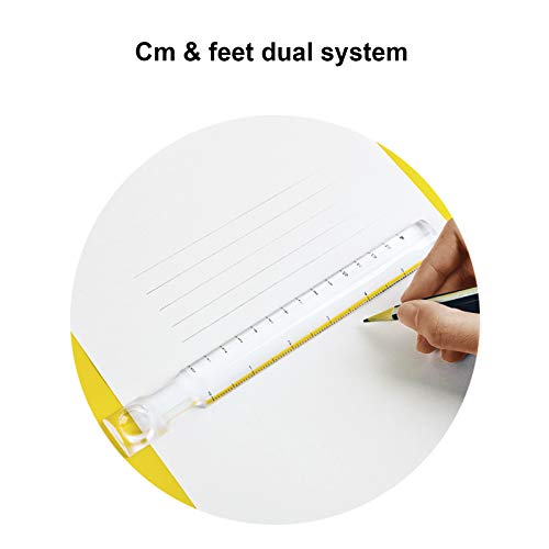 IPENNY 6-Inch Data Processing Magnifying Ruler, 2X Bar Magnifier, 2X Stick Bar Magnifying Ruler for Reading Books, Magazine, and Small Print - Image 5