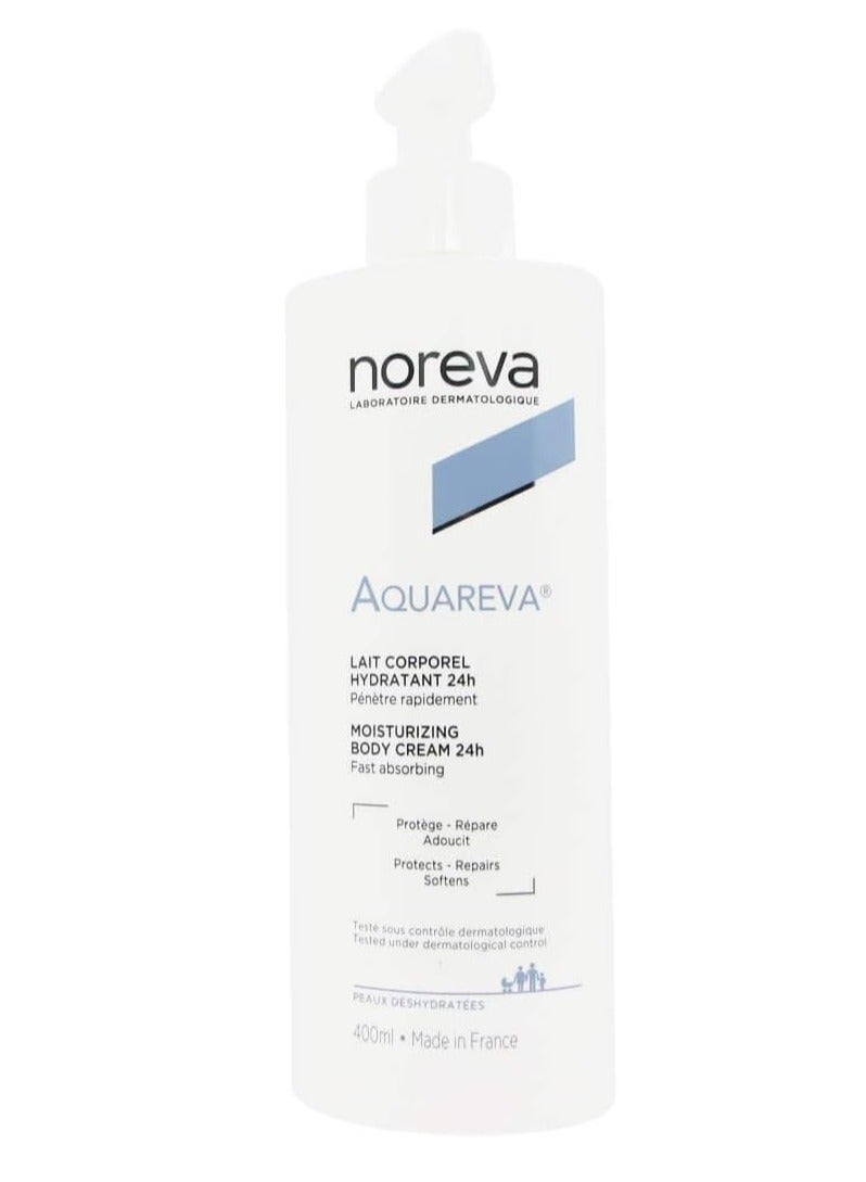 Aquareva 24h Moisturizing Body Cream 400 ml