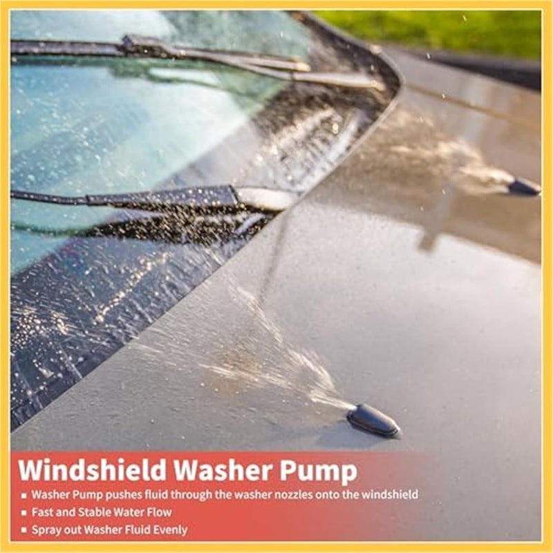 DEMULAX Windshield Washer Pump with Grommet - Image 2