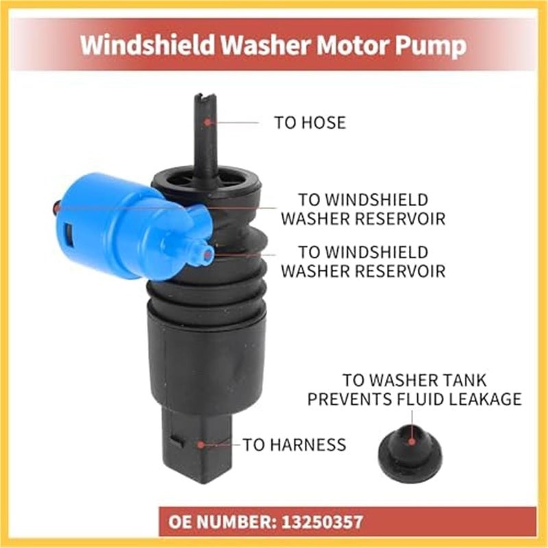 DEMULAX Windshield Washer Pump with Grommet - Image 4
