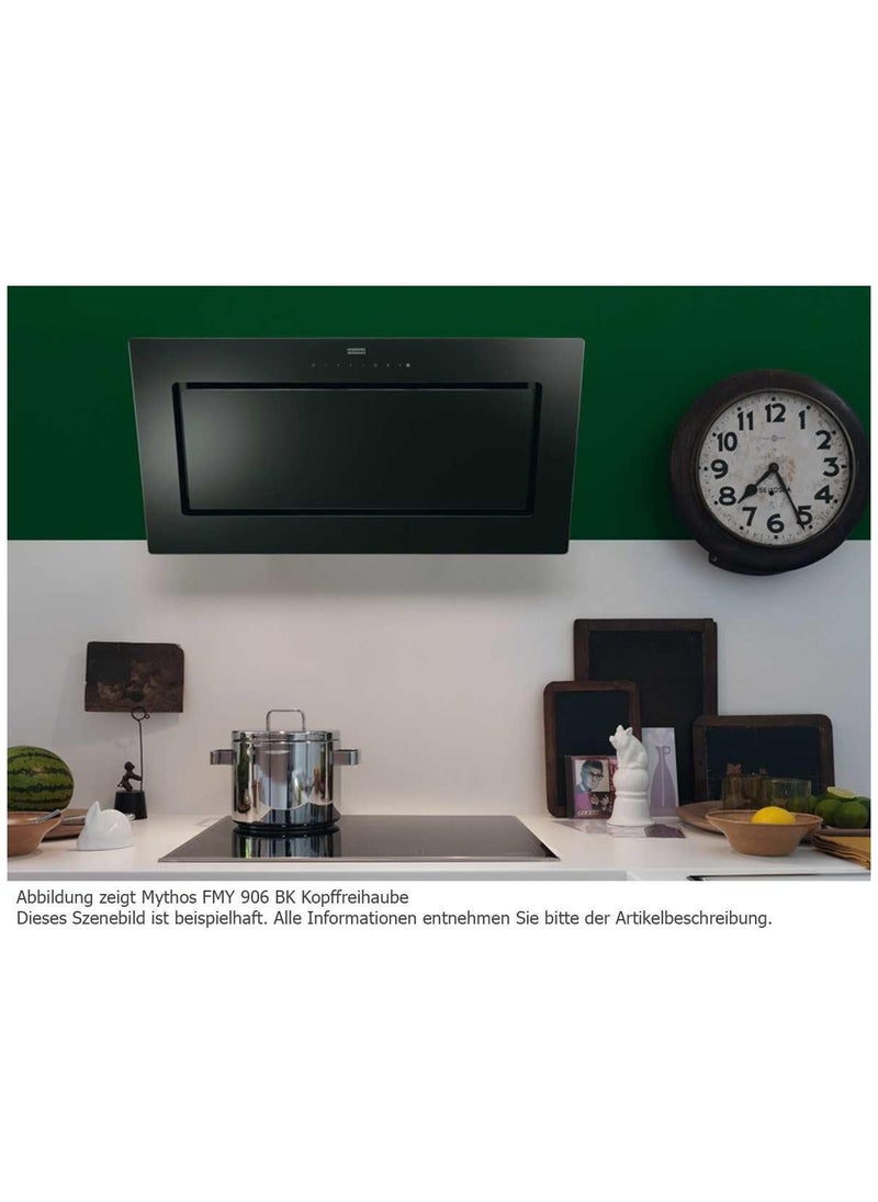 franke Decorative Hood 90 cm Capacity 700 m³/h 3 Speeds Touch control Mythos FMY 907 BK  - Image 3