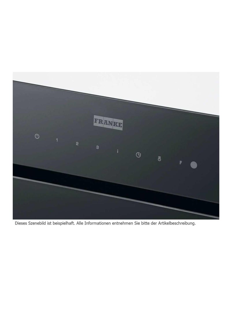 franke Decorative Hood 90 cm Capacity 700 m³/h 3 Speeds Touch control Mythos FMY 907 BK  - Image 4