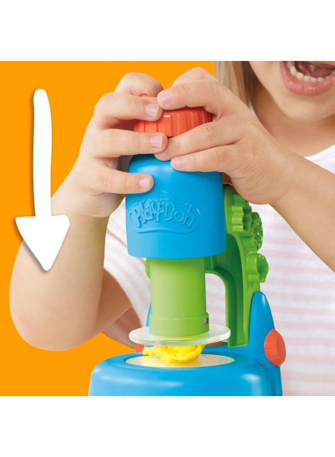 Play-Doh Light & Look Microscope Playset - Electronic Preschool Toys for kids - Image 2