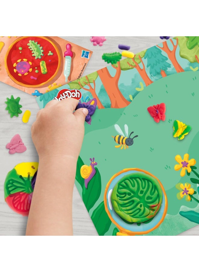 Play-Doh Light & Look Microscope Playset - Electronic Preschool Toys for kids - Image 5