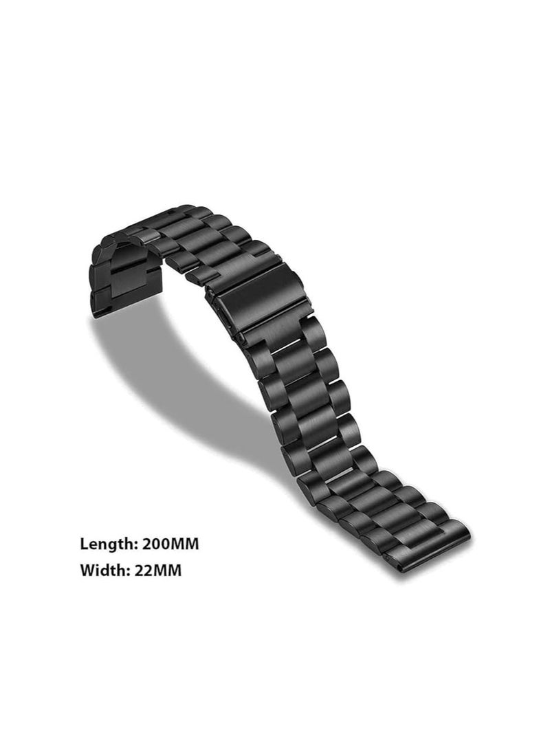 stainless steel band smartwatch replacement strap compatible with Apple watch Ultra iwatch Series 8/7/6/5/4/3/2/1 SE 38mm 40mm 41mm - Image 2