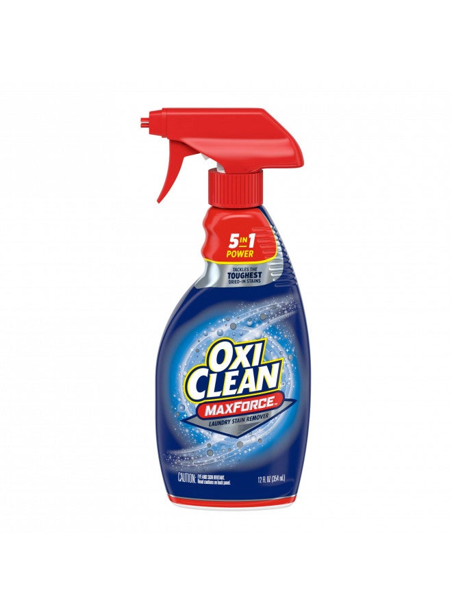 Oxiclean أوكسي كلين ماكس فورس رذاذ مزيل بقع الغسيل 12 أونصة (عبوة من 1) - Image 3