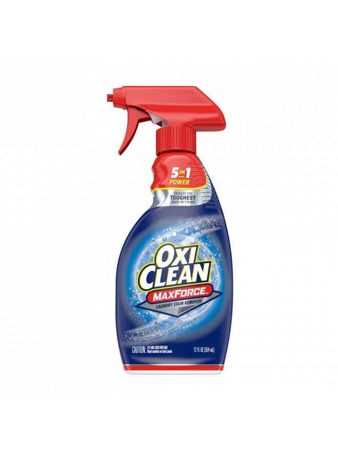 Oxiclean أوكسي كلين ماكس فورس رذاذ مزيل بقع الغسيل 12 أونصة (عبوة من 1) - Image 2