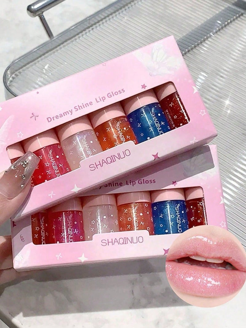 6pcs/Set Dreamy Lip Gloss Capsules, Lip Care - Image 3