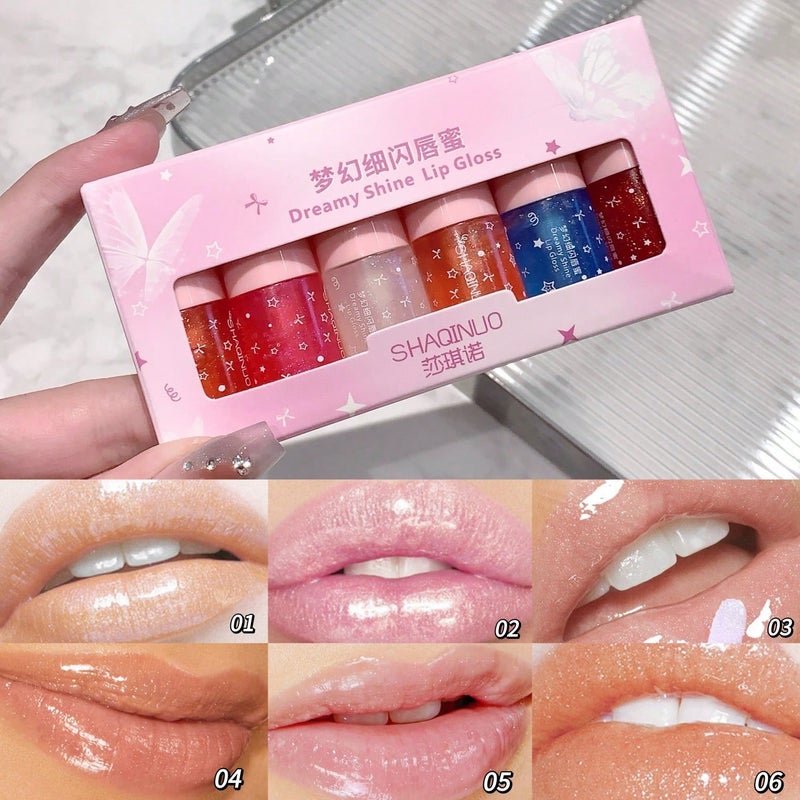6pcs/Set Dreamy Lip Gloss Capsules, Lip Care - Image 2