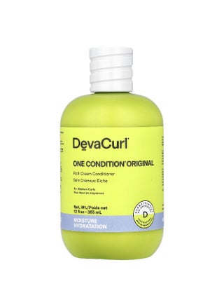 DevaCurl, One Condition® Original, Rich Cream Conditioner, For Medium Curls, 12 fl oz (355 ml) - pzsku/ZA826BF5CC6374260B2FAZ/45/_/1745336280/d2113f95-0c43-4575-80f1-d8b85c8b2051