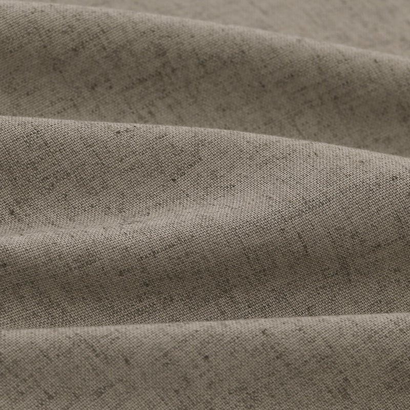 Aersas Mocha Pinch Pleat Linen Curtains 102 Inch Length 2 Panels Set for Bedroom Dinging Room Semi Sheer Boho Farmhouse Neutral Window Curtains 102 Inches Long for Living Room Nursery 40x102 - Image 4