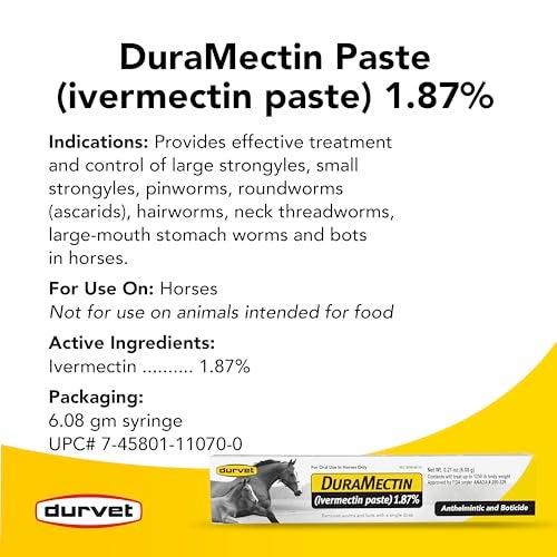 Durvet Duramectin Paste 6.08gm, 6 Count - Image 3