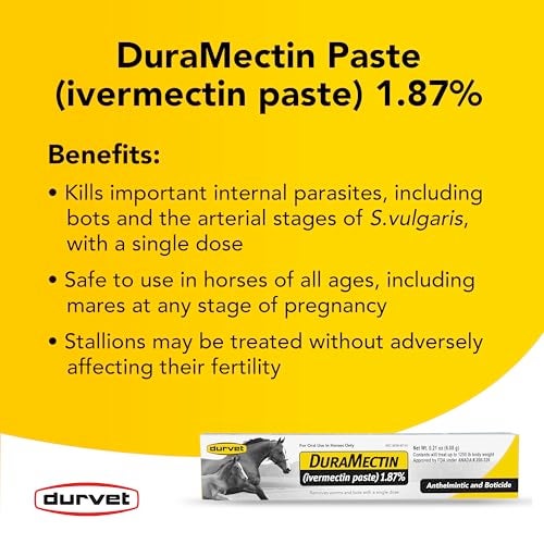 Durvet Duramectin Paste 6.08gm, 6 Count - Image 2