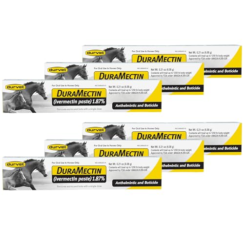 Durvet Duramectin Paste 6.08gm, 6 Count - Image 1