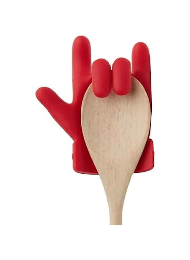 High-Quality Silicone Cooking Utensil Holder for Kitchen Countertop - Spoon Rest with Non-Slip, Heat-Resistant Design to Attach to Pots & Pans for Steam Release. Food-Grade Material. - Image 3
