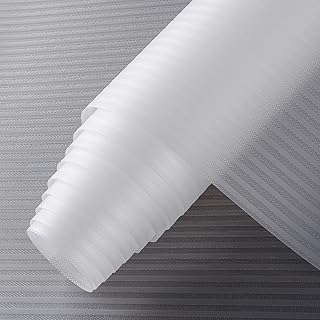 Anze Shelf Liner Non Adhesive Refrigerator Mats Washable, No Odor Plastic Pantry Liners, Wire Shelf Paper & Drawer - Image 1