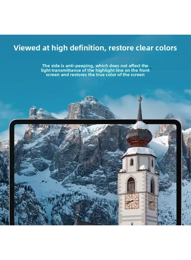 For Apple Ipad11 Flat 360-degree Anti-peep Film 10.2 Inch Four-sided Anti-peep Magnetic Film Air6 11 Inch-Color:Magnetic Suction Anti-peep Film With Storage Bag Packaging Box (horizontal Screen Left And Right Anti-peep)-Dimensions:ipad Air2/pro9.7 Inch
