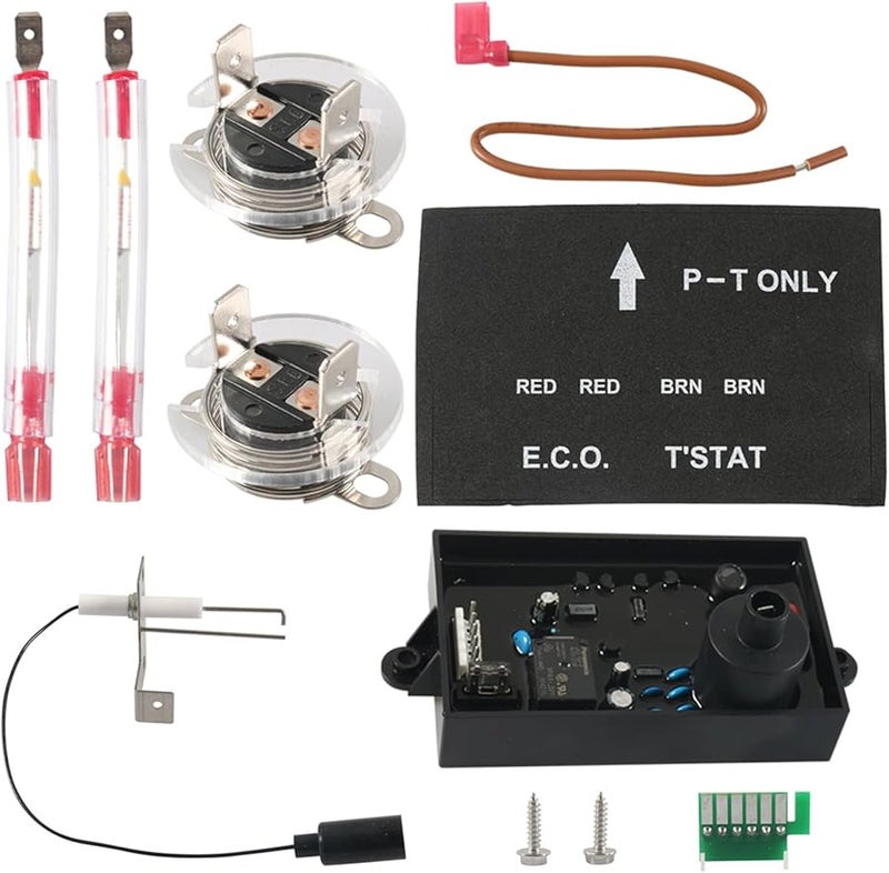 Vehicle Water Heater Thermal Breaker Kit with Ignitor Electrode Assembly Overcurrent Security Color B - Image 5