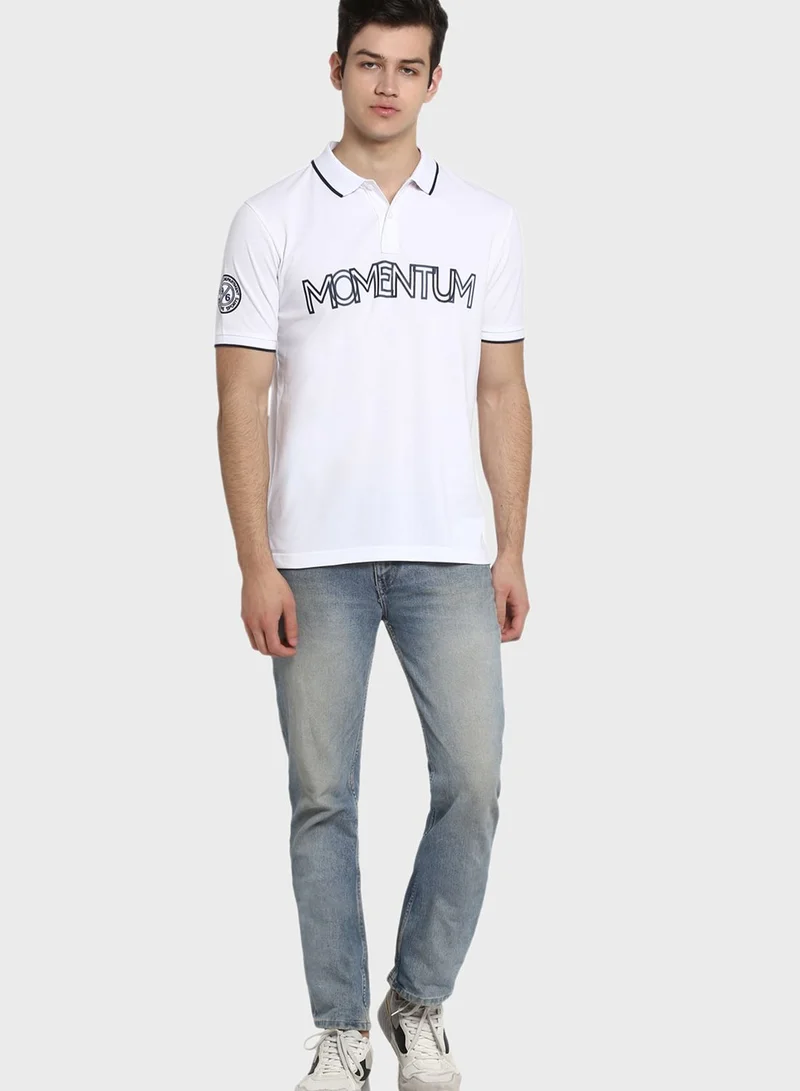 Red Tape Momentum Tipped Polo