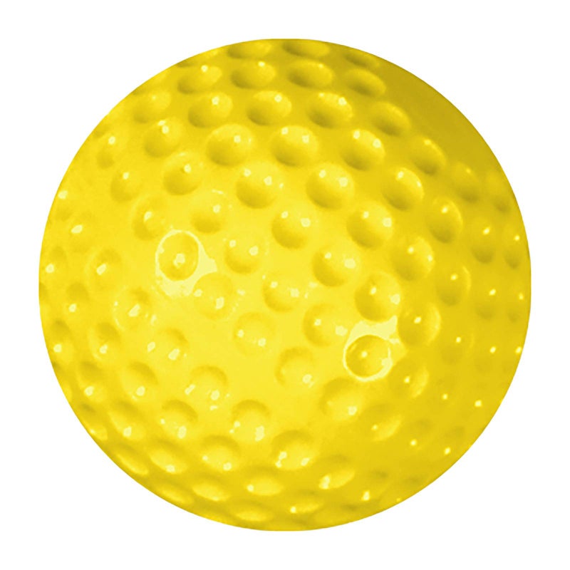 Champro Dimple Molded Baseball (Yellow, 9-Inch) - Image 5