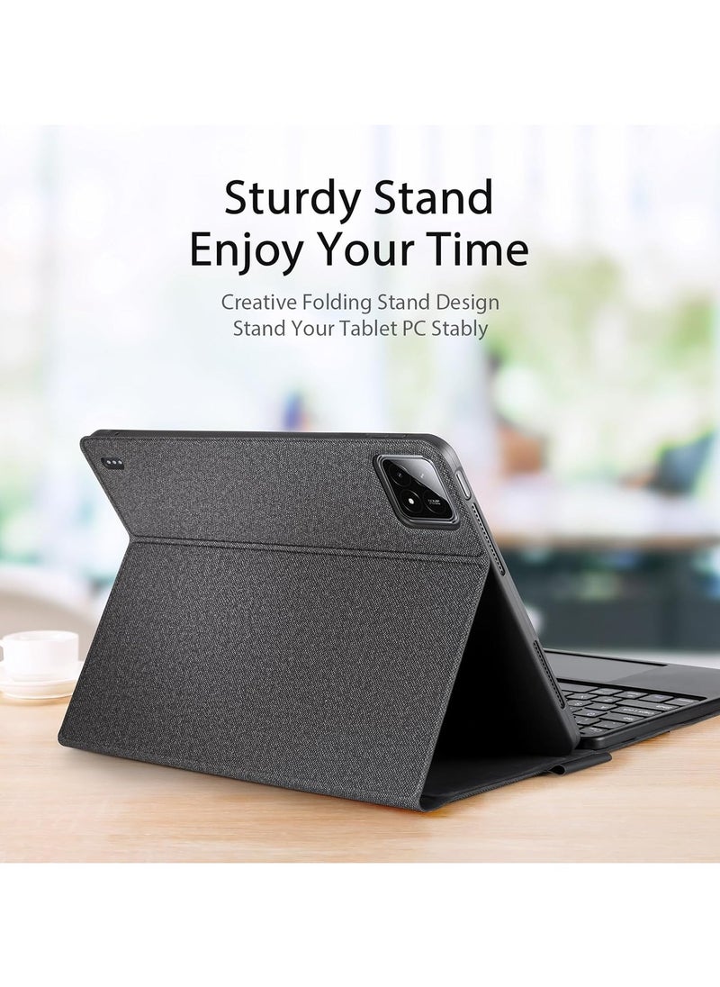 Xiaomi Pad 6S Pro 12.4" 2024 Keyboard Case Tablet Cover with Bluetooth Keyboard for Mi Pad 6S Pro 12.4 Inch Tablet