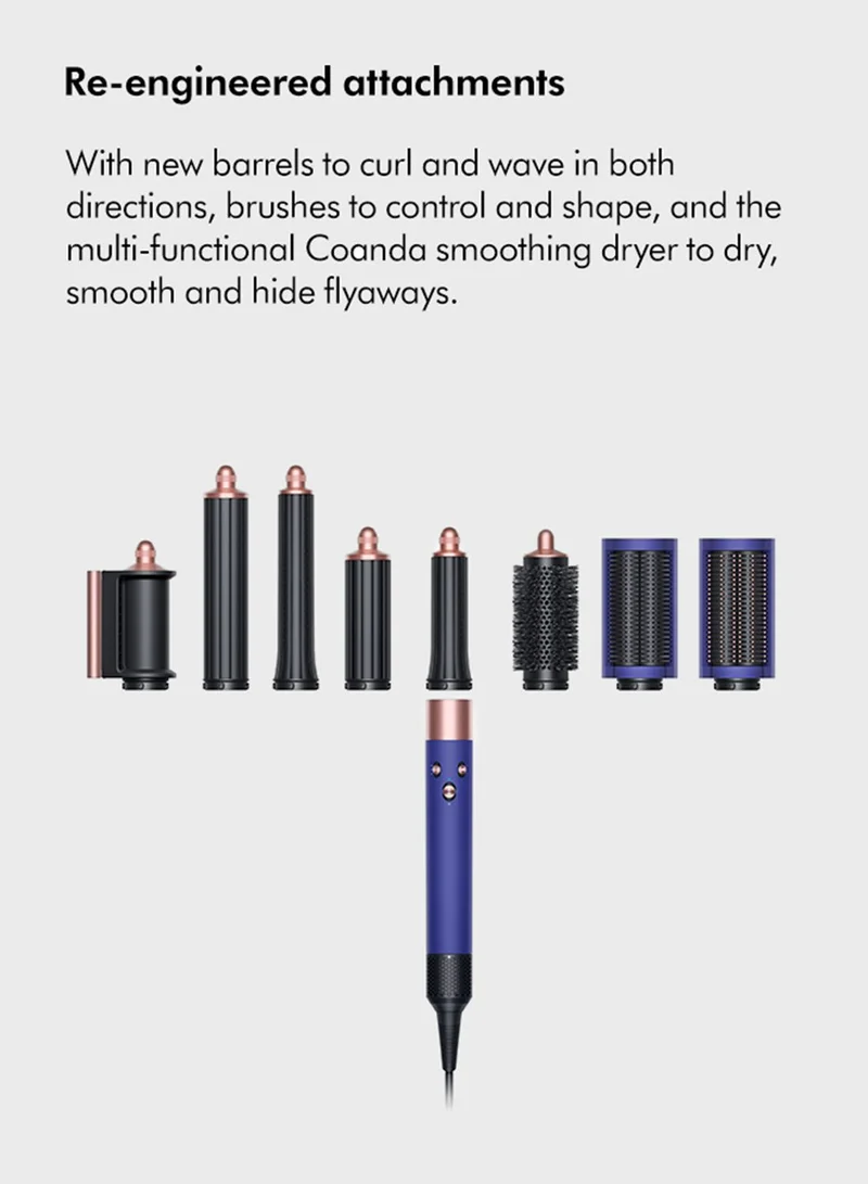 dyson Dyson Airwrap™ multi-styler Complete with 8 Accessories & 3 Gifts (Vinca blue/Rosé)