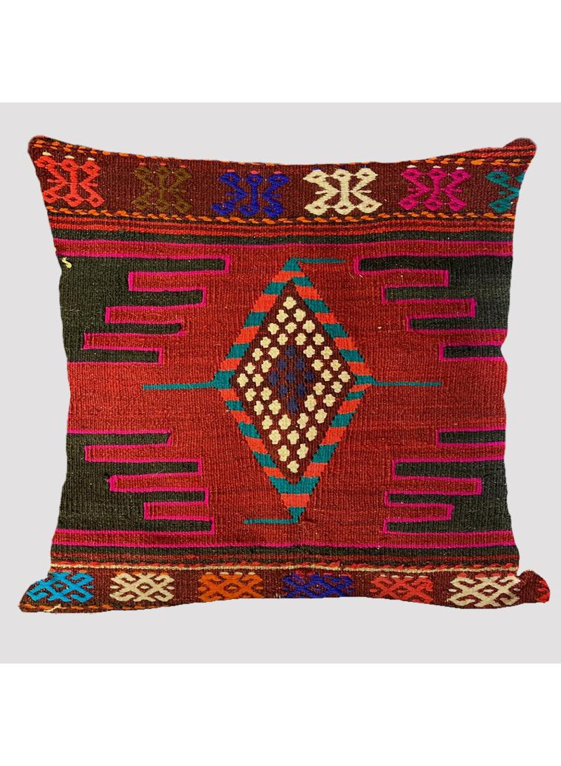 4 قطعة البوهيمي وسادة القضية الوطنية الكتان القضية متعددة الألوان 45x45cm بدون وسادة - Image 2