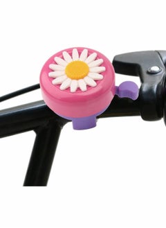 Y&D Child Girls Boys Sunflower Bicycle Bell Bike Scooter Horn Accessories for Kids Pink Purple  - Image 1