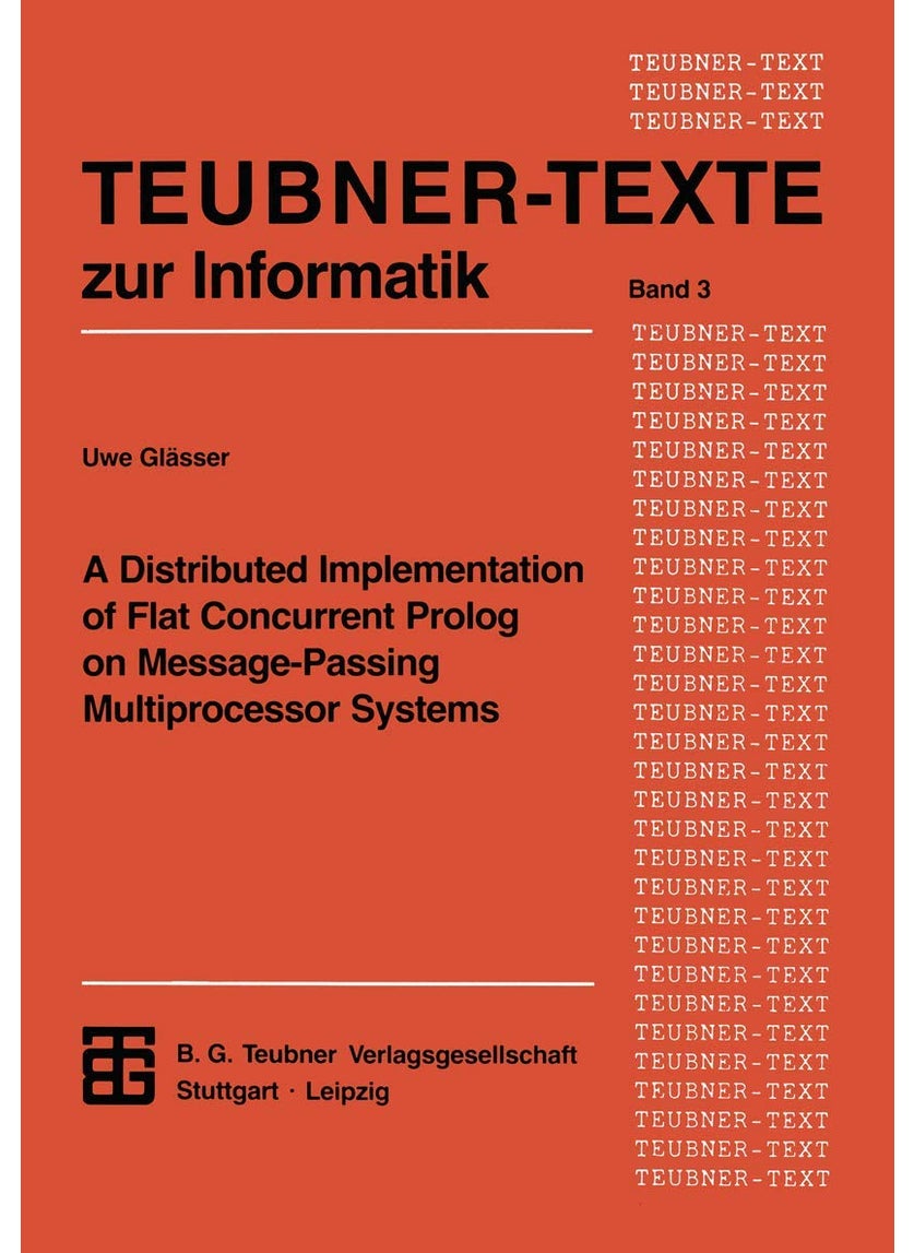 A Distributed Implementation of Flat Concurrent Prolog on Message-Passing Multiprocessor Systems 