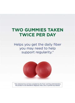 Fiber Good Gummies, Prebiotic Fiber Supplement with Inulin Soluble Fiber for Men and Women, Fruit Flavored Daily Fiber Gummies, 4g of Fiber Per Serving (2 Gummies), 90 Count