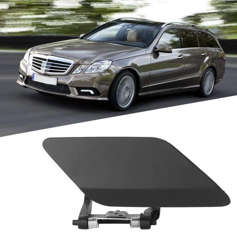 Aramox Headlight Washer Cover, Car Bumper Headlight Washer Nozzle Cover 2128600108 2128600208 Fit for E-Class W212 E200 E260 E250 E300 08-13(Right) - Image 5