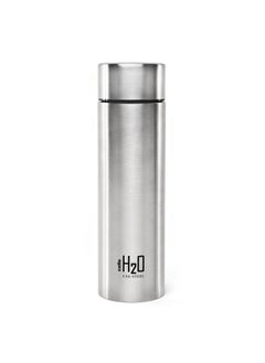 Cello CELLO H2O Stainless Steel Water Bottle | Leak proof & break-proof | Lid is sealed by a silicone ring | Best Usage for Office/School/College/Gym/Picnic/Home/Fridge |1 Litre | Silver, Set of 5  - Image 2