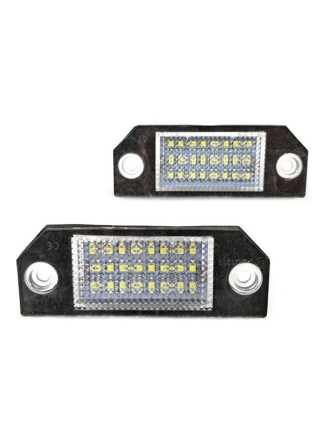 MUNTAQI 2-Piece License Plate LED Light Set For Ford Focus C-MAX MK2 - Image 1