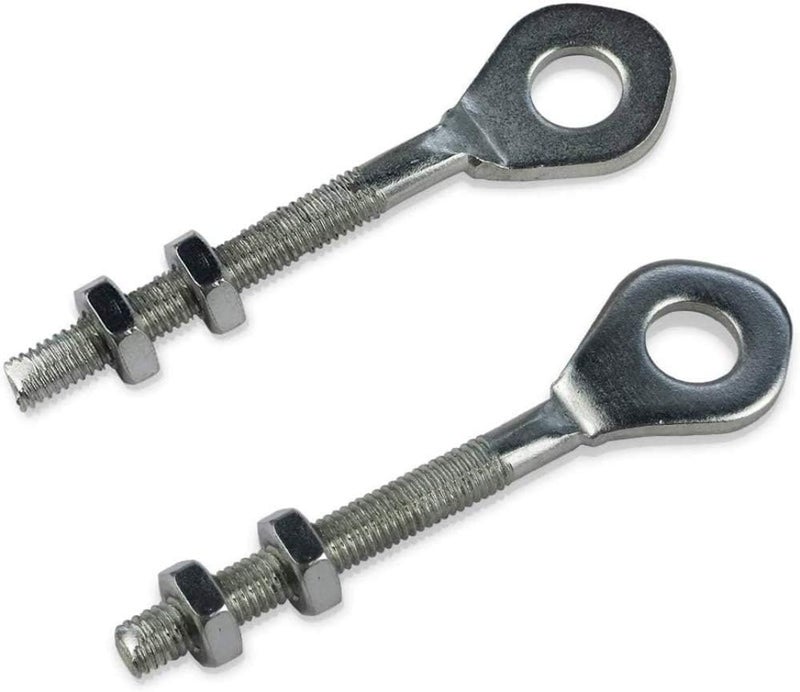 Serdokntbig 0.4" Chain Axle Adjuster, Compatible with TAOTAO 50cc 70cc 90cc 110cc 125cc ATV Quad Dirt Bike Chain Tensioner - Image 1