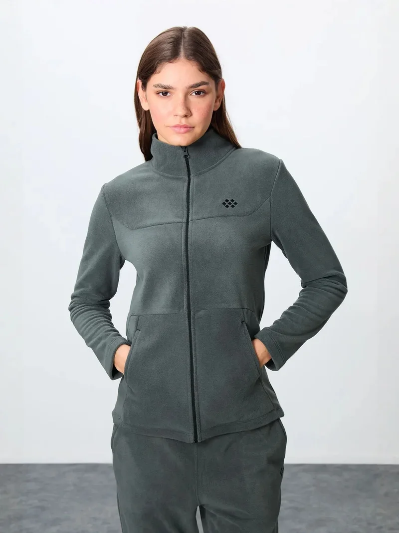 TOMMYLIFE TOMMY Women's Long-Sleeve Zipper Tracksuit Set