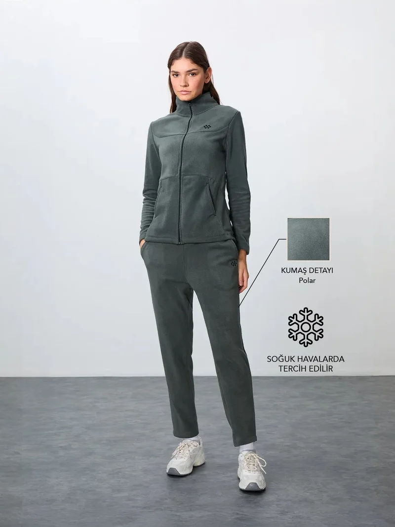 TOMMYLIFE TOMMY Women's Long-Sleeve Zipper Tracksuit Set
