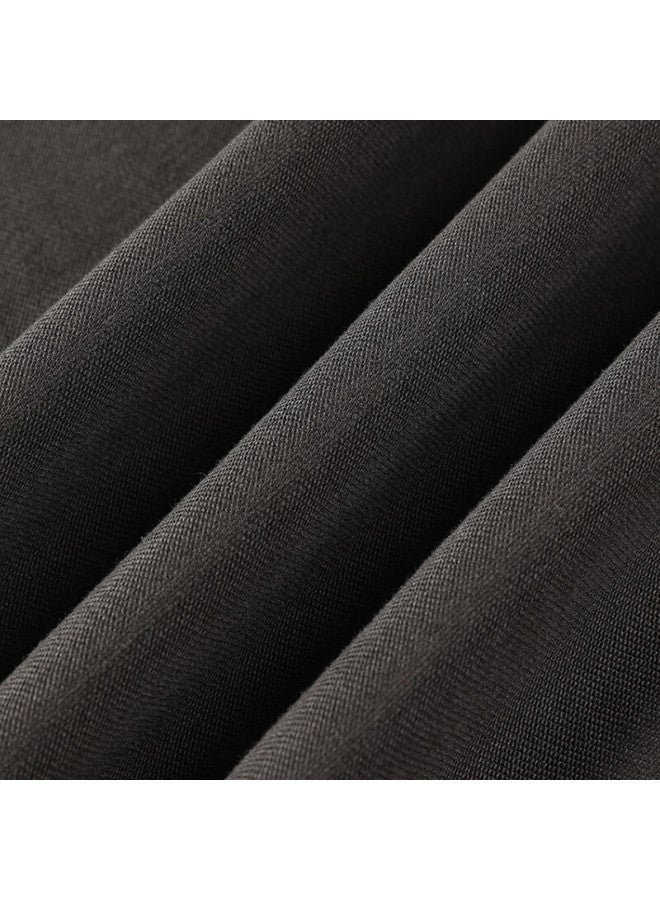 Youngor Men's Autumn Casual Pants Business Straight-leg Wrinkle-resistant Easy-care Cotton Modal Trousers Dark Gray 319926 - Image 5