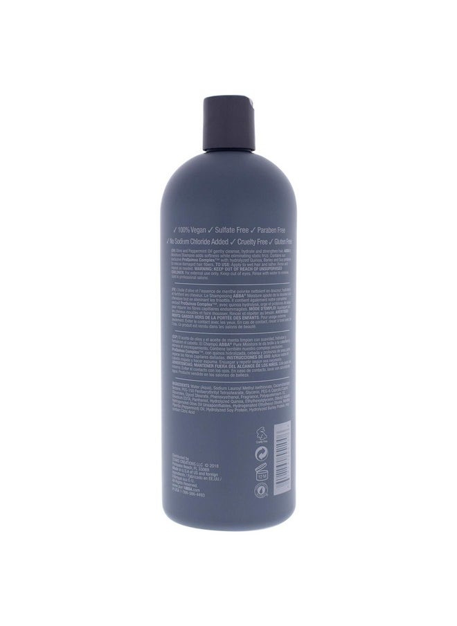 ABBA Moisture Shampoo Olive & Peppermint Oil 32 Fl Oz (Pack Of 1)  - Image 3