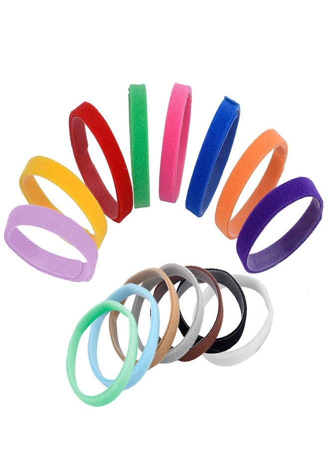 Whaline 15 Colors Puppy ID Collars Whelping Dog Band Newborn Soft Fabric Adjustable Identification Collar for Pet Dog Cat - Image 1