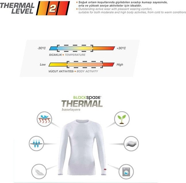 Blackspade Men's Thermal Underwear  - Image 2