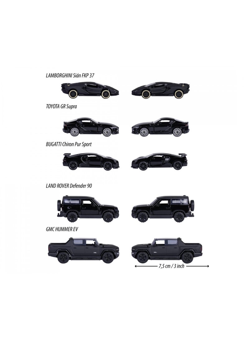 Majorette Majorette Black Edition Die-Cast 5 Pieces Giftpack  - Image 5