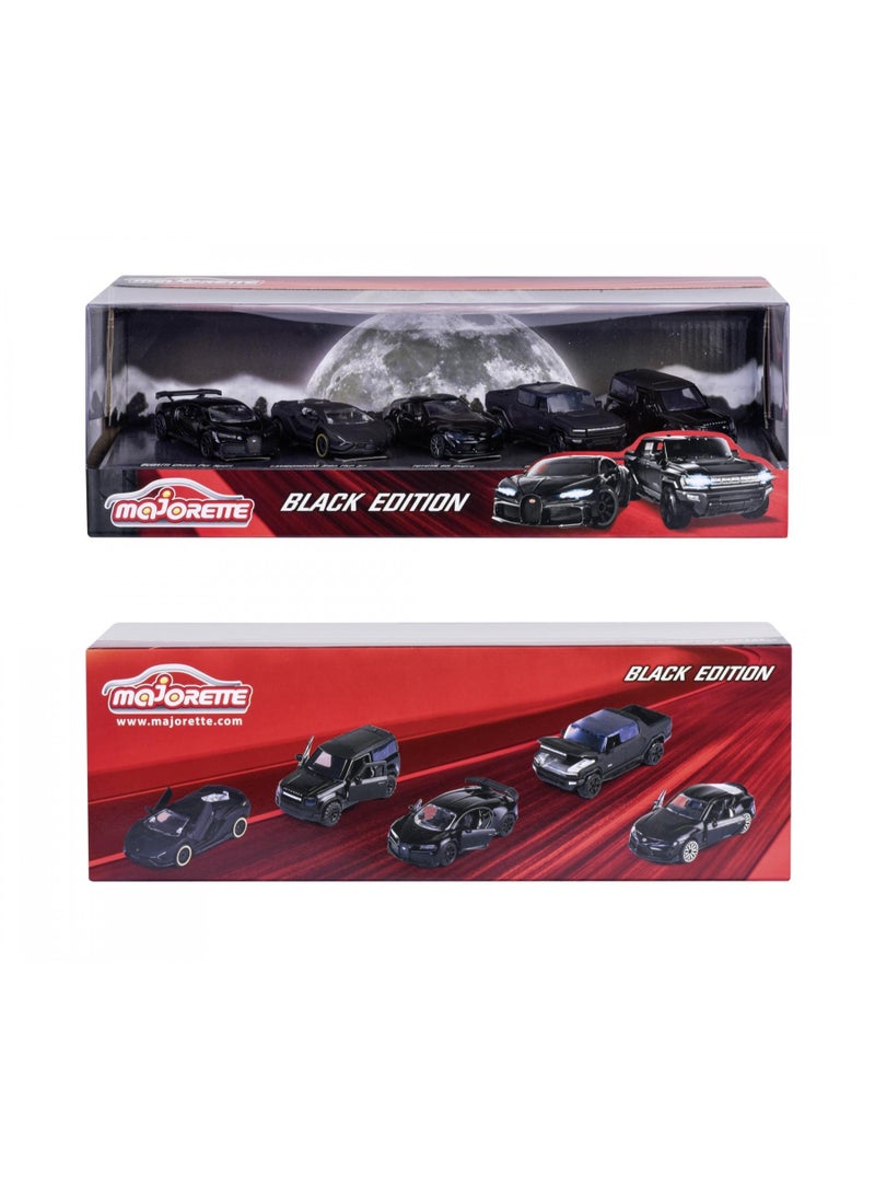 Majorette Majorette Black Edition Die-Cast 5 Pieces Giftpack  - Image 2