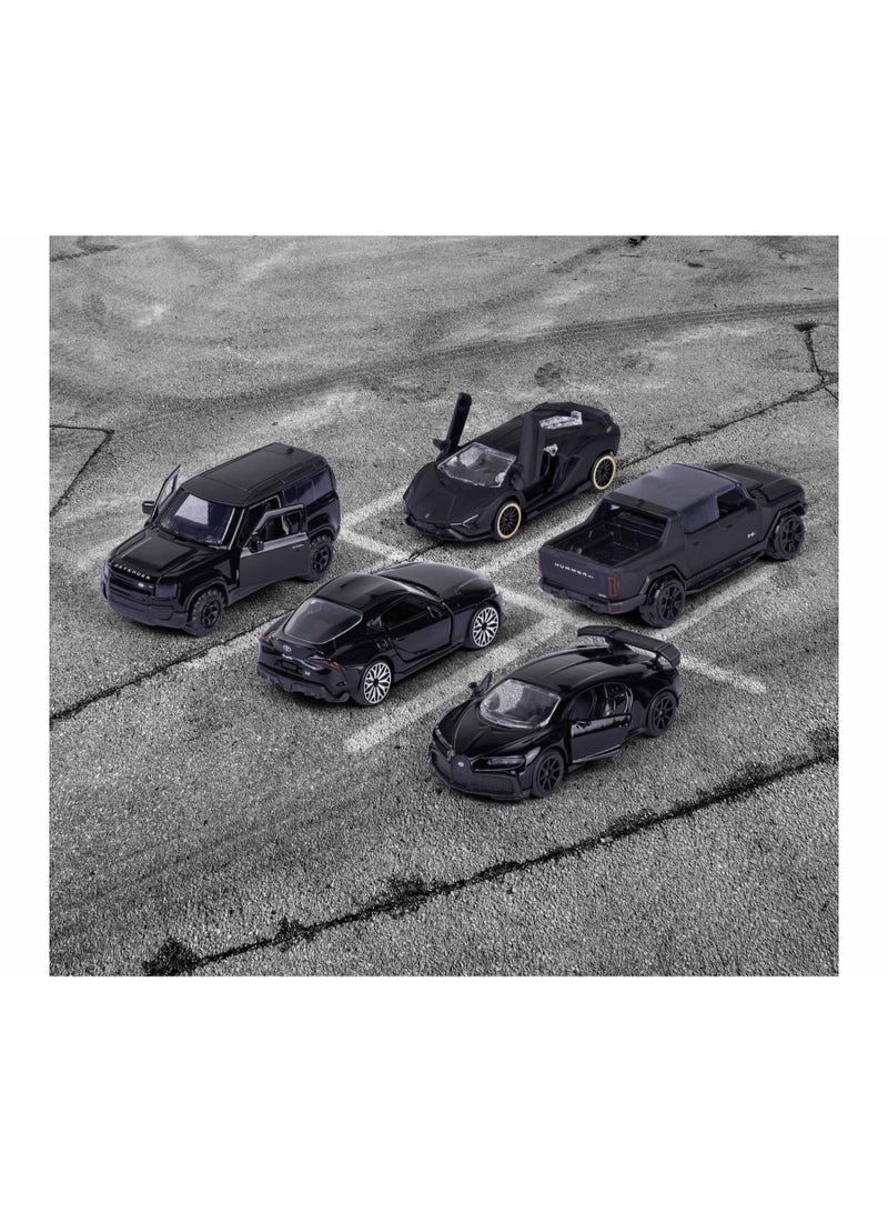 Majorette Majorette Black Edition Die-Cast 5 Pieces Giftpack  - Image 3