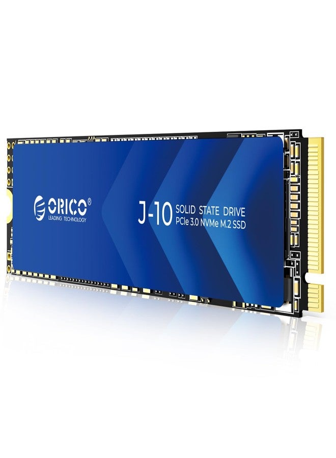 أوريكو قرص صلب داخلي ORICO NVMe SSD سعة 1 تيرابايت M.2 مع مشتت حراري، بسرعة تصل إلى 3100 ميجابايت/ثانية PCIe Gen3x4 2280، ذاكرة تخزين مؤقتة SLC ثلاثية الأبعاد NAND، متوافق مع أجهزة الكمبيوتر المحمولة وأجهزة الكمبيوتر المكتبية - J10 - Image 1