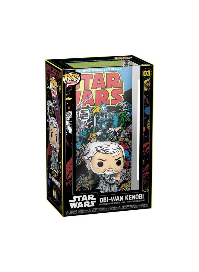 Funko Funko Pop Comic Cover: Star Wars - OBI-Wan - Collectable Vinyl Figure - Gift Idea - Official Merchandise - Toys for Kids & Adults - Model Figure for Collectors and Display  - Image 1