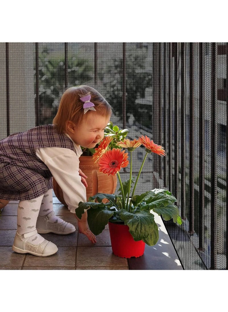 Railing Balcony and Stair Net Child Safety Net Protective Net for Children and Pets